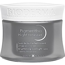 Aesco Bioderma Pigmentbio Night Renewer Leke Karşıtı Cilt Tonu Eşitleyici C ve E Vitamini Gece Kremi 50 ml