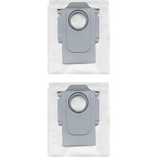 Aesco Robotyedek, Qrevo Curv/qrevo C/qrevo C Pro Roborock ile Uyumlu 2 Adet Toz Çöp Torbası