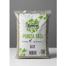Aesco Aymen Çiçekçilik 4-8 mm Ponza Taşı - Tarım Pomzası 5 Lt Paket - 5 Litre Volkanik Ponza Taşı