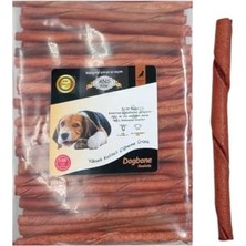 Aesco Naturel Burgu Köpek Kemiği 12 cm 6-7 gr -%100 Doğal, Diş Temizleyici ve Çiğneme Desteği 160 Adet