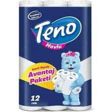 Aesco Havlu Avantaj Paketi 12 Adet