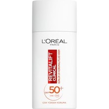 Aesco L'oreal Paris Revitalift Clinical Spf 50+ Günlük Yüksek Uv Korumalı Yüz Güneş Kremi 50 ml