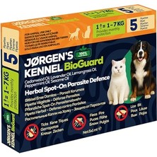 Aesco Kedi & Köpek Dış Parazit Bitkisel Damla – Pire, Bit, Kene Koruması 5×1 ml