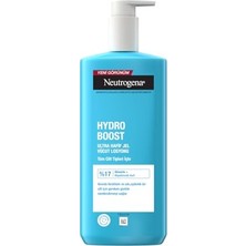 Aesco Neutrogena Hydro Boost Ultra Hafif Jel Vücut Losyonu (%17 Gliserin + Hiyalüronik Asit) 400 ml
