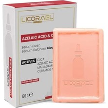 Aesco Licorael Azelaic Acid & Cıca Sabunu - Temizleyici, Sebum Dengeleyici, Yatıştırıcı, 120G – Tüm Cilt Tipleri Için Uygun