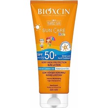 Aesco Bioxcin Sun Care Çok Yüksek Korumalı Çocuk Güneş Kremi,% 100 Botanik Aktif, 50 Spf, 200 ml
