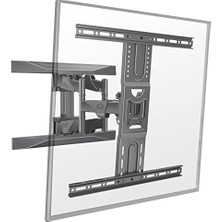 Aesco North Bayou Nb P6 LCD LED 40–80 Inch Uyumlu Ultra Ince Hareketli Tuv Sertifikalı Tv Askı Aparatı