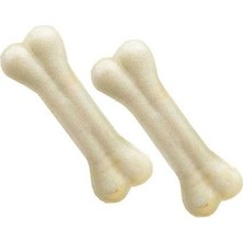 Aesco Köpekler Için Beyaz Press Çiğneme Kemiği 15CM 2li Paket