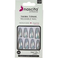 Aesco Nascita 24LÜ Takma Tırnak Hologram - 197