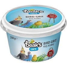 Aesco Kuşlar Için Ek Besinler, Grit Kuş Kumu, 200 G x 4 Adet