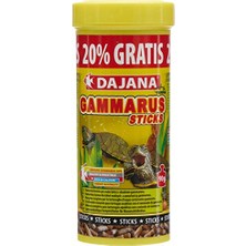 Aesco Dajana Gammarus Sticks Kaplumbağa Yemi, Sebzeli, 250 ml + 50 ml Promo 108 gr