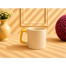 Sarı Kulplu Prime Hediye Bardak Kupa Fincan Mug Kişiye Özel
