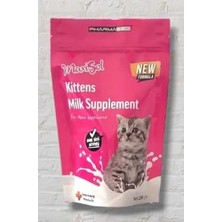 Aesco Maxisol Yavru Kedi Süt Tozu, Anne Sütü Takviyesi, Vitamin ve Mineral Destekli, 1-90 Günlük Yavrular Için