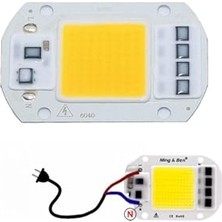 Aesco Alkatronik 220V 50W Power LED Gün Işığı Warm White Projektör Cob LED Driver
