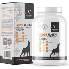 Aesco Köpekler Için Eklem ve Kas Geliştirici Chondroitin, Collagen, Glucosamine, Vitamin Likit Megaflash 500 ml