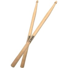 Aesco Midex MAPLE-100-5A Ahşap Akça Ağaç Bateri Baget Davul Bageti 5A Drumsticks (1 Çift)