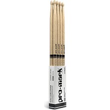 Aesco Classic Attack 5b Shira Kashi Oak Drumstick, Oval Ahşap Uç, 4 Adet