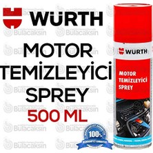 Aesco Würth Motor Temizleyici Sprey 500 ml (Su Gerekmez)