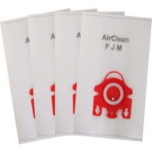 Aesco Popüler Miele Uyumlu Fjm Tipi Toz Torbası 4'lü Poşetli