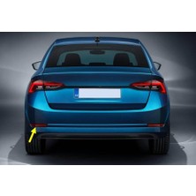 Aesco VASS41 Arka Tampon Sol Reflektör 5E7945105 Skoda Octavia 4 Sedan ile Uyumlu 2021-2024