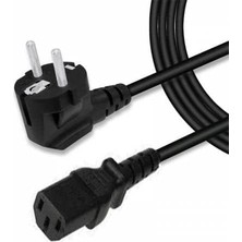Aesco Power Kablosu Kasa Monitör Kablosu Pover Kablo 1.5 Metre