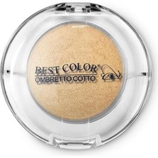 Aesco Best Сolor Il Make Up Italıano Wet & Dry Cotto 02 Altın Dokunuş Göz Farı
