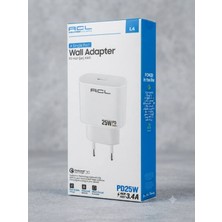 Acl Aura Akse 25W Pd Tek Çıkışlı Hızlı Şarj Adaptörü