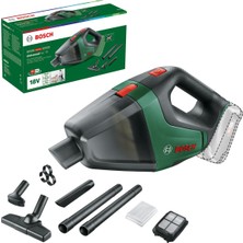 Aesco Bosch Akülü Elektrikli Süpürge (0.5 L Hazne, 15.3 x 5.8 x 8.3 Cm, 18 Volt, Akü Dahil Değildir)