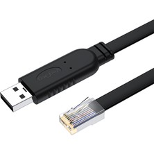 Aesco Veggieg USB To RJ45 Console FTDI-TF232 Chipset Konsol Kablo