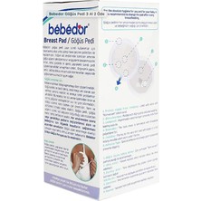 Aesco Bebedor 660 Göğüs Pedi, Çok Renkli, 0.16 kg