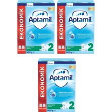 Aesco Aptamil 2 Numara Bebek Maması 900 gr x 3 Adet