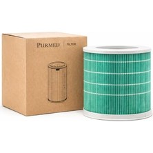 Aesco Xiaomi Smart Hava Temizleyicisi 4 Compact Uyumlu Hepa Filtre (Toxin-Smoke) - 4 Compact Hepa Filter (Yeşil)
