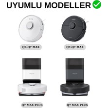 Aesco Ozemtek 4 Adet Yan Fırça Roborock Q7 Max Q7 Max Plus ile Uyumlu