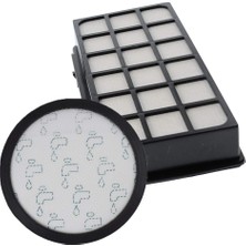 Aesco Supervac Rowenta Silence Force Cyclonic Süpürge Için Filtre Seti/ro 7623, Ro 7647, Ro 7649, Ro 7663, Ro 7673, Ro 7676, Ro 7681, Ro 7686, Ro 7689, Ro 7690, Ro 7691, Ro 7695, Ro 7696, ZR903701 Filtre Se
