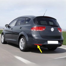 Aesco Sol Arka Tampon Reflektörü Kedi Gözü 5P8945105 Seat Altea Xl ile Uyumlu 2008-2015