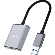 Aesco Veggieg Usb-A To HDMI Çevirici Dönüştürücü Adaptör