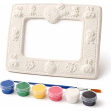 Aesco Boyanabilir Tavşan Figürlü Fotoğraf Çerçevesi Seti 17X14 cm