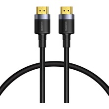 Aesco Baseus Cafule Serisi HDMI 2.0 4khdmı 2 Metre HDMI Kablosu Siyah