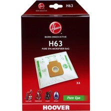 Aesco Hoover H63 Freespace Mikrofiber Torbalar (X4)
