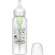 Aesco Dr. Brown's 8 Oz/ 250 ml Dar Ağız Anti-Kolik Pp Sincap Desenli Biberon, Tekli Paket