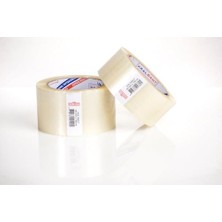 Aesco Koli Bandı 45MM x 40M Şeffaf Yapışkanlı Hotmelt Kopan Bant Kral Bant Koli Bantları 1 Adet