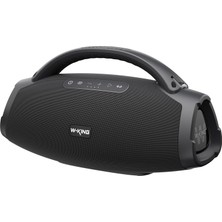 Aesco W-Kıng X20S Bluetooth Hoparlör, 140W Rms Boombox Ultra Bass, 24 Saate Varan Çalma Süresi, Ipx7 Suya Dayanıklı, Kablosuz Stereo Tws, Powerbank/usb/tf/aux/otg/bluetooth 5.4