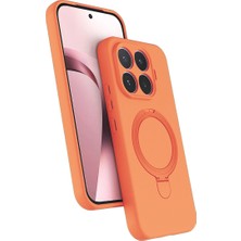 İlk El Grup Xiaomi Mi 17T Pro Regal Magsafe Standlı Kapak - Turuncu