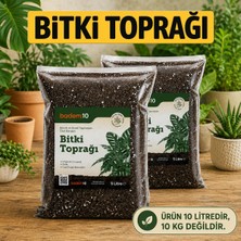 Aesco (5x2=10 Litre) Organik Cocopeat Perlit Pomza Karışımlı Genel Bitki Çiçek Saksı Bahçe Toprağı Toprak