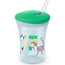 Aesco Nuk Action Pipetli Bardak, 230 Ml, Leopar