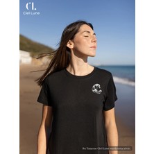 Mondschein Unisex Dark Vave Tasarım Oversize Tshirt