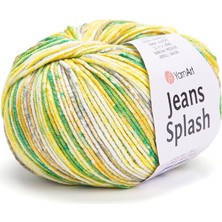 Aesco Yarnart El Örgü Ipi Jeans Splash, 948, 10X50 gr