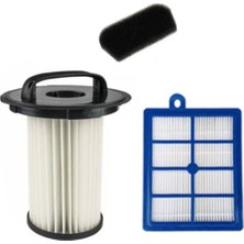 Aesco Popüler Hepa Filtre Seti + Motor Süngeri Philips FC9238 Marathon Autoclean ile Uyumlu