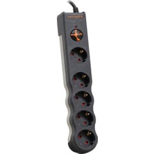 Aesco Tuncmatik TSK6136 Powersurge 5 Priz 1050 Joule Enerji Koruma
