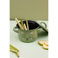 Aesco Little Cat Mini Bebek Tenceresi 12 cm (850 Ml)